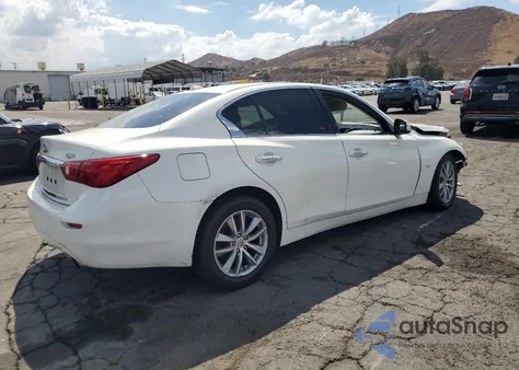 2014 Infiniti Q50 Base from USA, damaged, VIN JN1BV7AP7EM692744